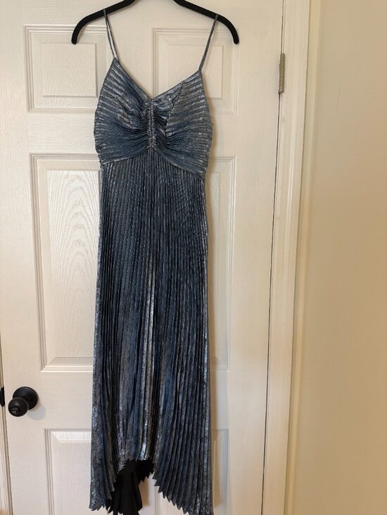 empire line evening dress Aimishang A-Line Gown Holiday Formal Evening Floo colour-group:brown Color:Color P Formal Royal Blue Dress